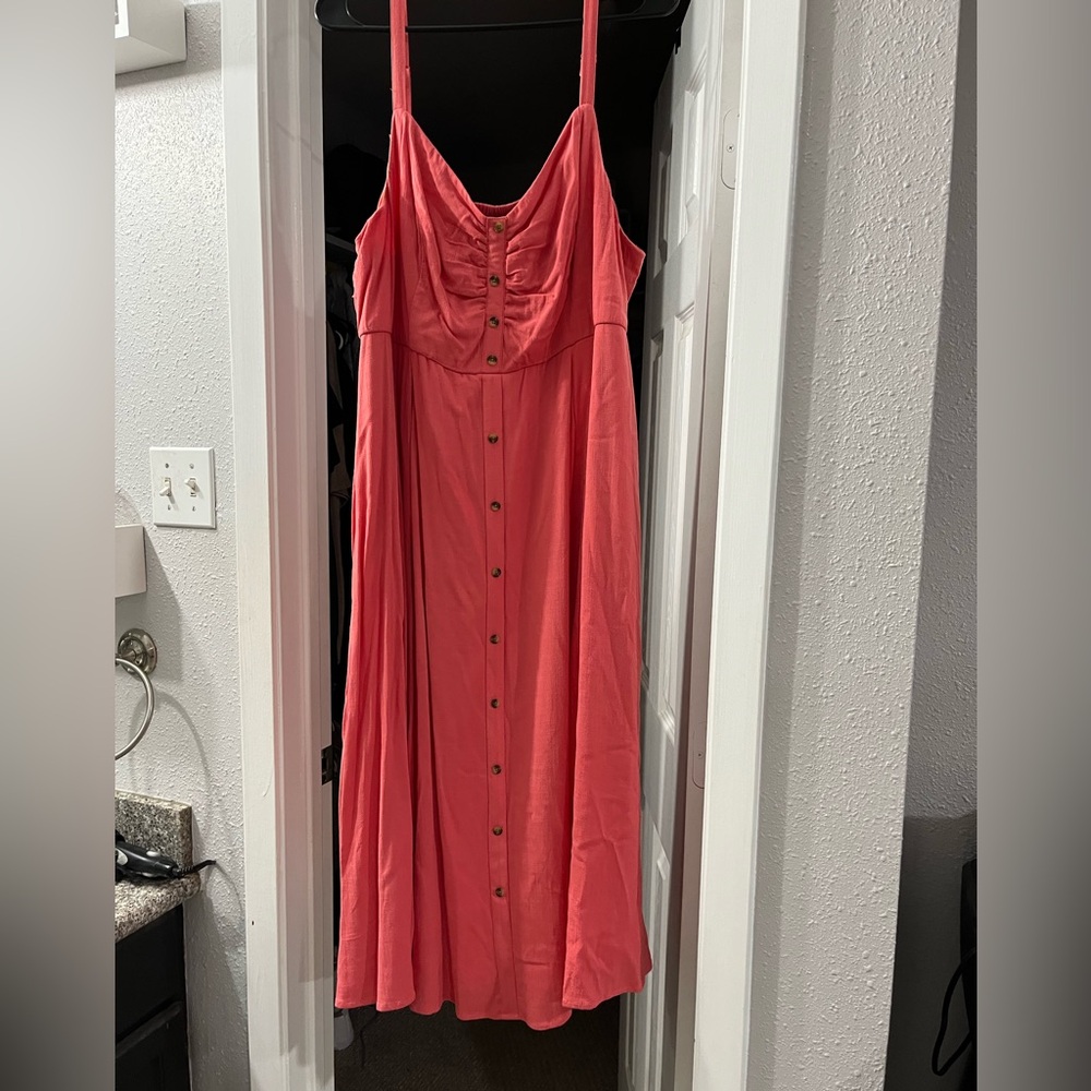 Size 2 Peach summer dress